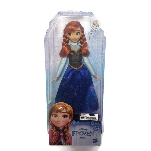 Hasbro Disney Frozen Classic Fashion Anna Doll New In Box Sealed Age 3+ - Picture 2 of 5